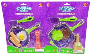 Набор посуды и продуктов из серии Помогаю маме (ABtoys, PT-00397)