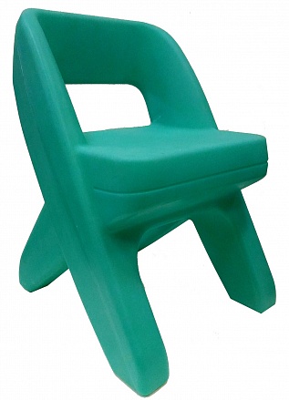 Детский стульчик, зеленый 