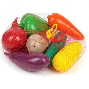 Игровой набор. Овощи в сетке (Спектр, У783sim) 