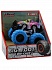 Машинка гоночная Die-Cast, 4*4, фрикционная, двойной реверс, синие колеса  - миниатюра №1