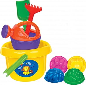 Садовый набор №209, 8 предметов (Полесье, П-4405)