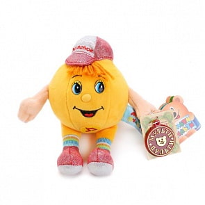 Озвученная мягкая игрушка - Колобок, 10 см (Мульти-пульти, V62202/9sim)