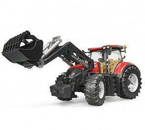 Bruder Трактор Case IH Optum 300 CVX с погрузчиком (Bruder, 03-191)