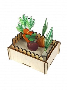 Набор для песка – Огород (Сибирский сувенир, 143203)