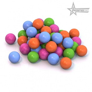 Шарики, 50 штук, 6 см (Нордпласт, Н-411)