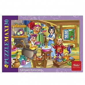 Пазлы Maxi 30 элементов - Белоснежка (Hatber, 30ПЗ4_12734)