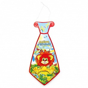 Набор галстуков Львёнок и черепаха 6 шт (Весёлый праздник, GAL-L-06 144)
