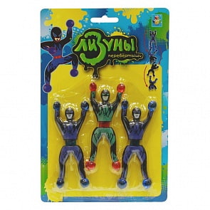 Лизуны-перевертыши из серии Мелкие пакости – Ниндзя, 3 штуки (1Тоу, Т10774)