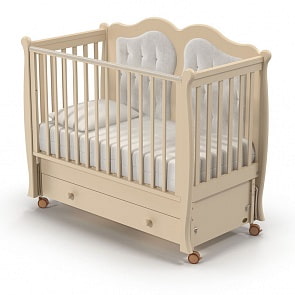 Детская кровать Nuovita Affetto Swing продольный, слоновая кость (Nuovita, NUO-AFFS_137)