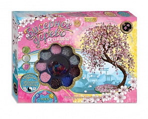 Набор для детского творчества - Бисерное дерево - Сакура (Лапландия, 47122б)