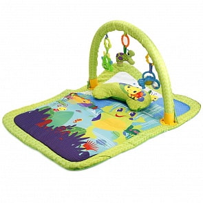 Коврик детский игровой с мягкими игрушками на подвеске (B1513314)