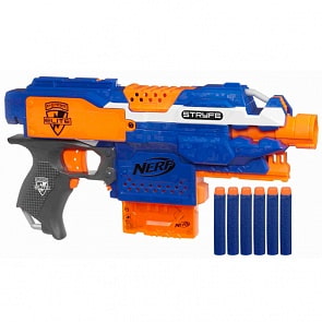 Nerf N-Strike Elite Stryfe Бластер Элит Страйф (Hasbro, A0200H) Nerf N-Strike Elite Stryfe Бластер Элит Страйф (Hasbro, A0200H)