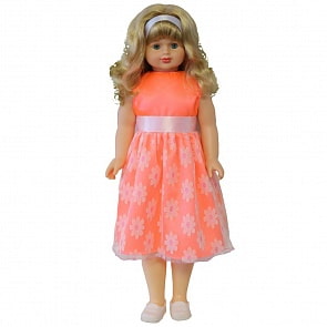 Кукла Снежана 22, шагает, говорит, 83 см (Весна, В2793/о)