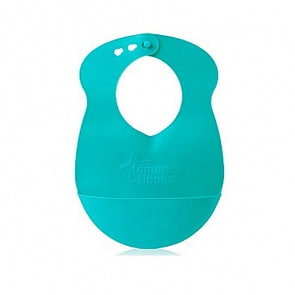 Гибкий нагрудник, бирюзовый (Tommee Tippee, 46351491-3st)