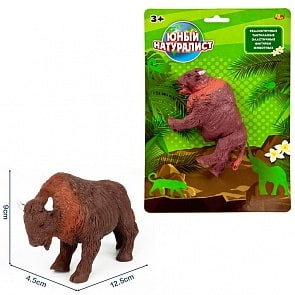 Юный натуралист. Животные - Овцебык, термопластичная резина (ABtoys,  PT-01193)