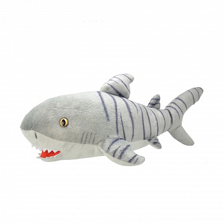 Мягкая игрушка - Тигровая акула, 25 см 