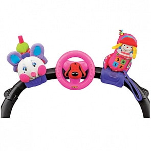 Гусеница, руль и мобильный телефон на креплении (K's Kids, Ka444)