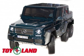 Электромобиль ToyLand Mercedes Benz G63 6х6, цвет - зеленый (ToyLand, DMD318_зеленый)