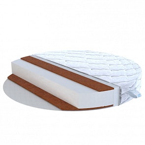 Детский круглый матрас Nuovita Robusto 75 х 75 х 13 см (Nuovita, DROB_210)