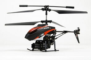 3-х канальный радиоуправляемый вертолёт с гироскопом, стреляющий ракетами (Rinzo, C-00106)