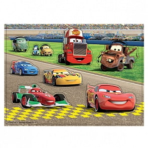 Деревянная рамка-вкладыш «Disney Тачки» (Играем вместе, RV29X21-Dcsim)