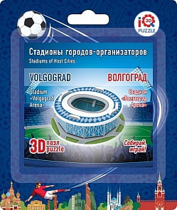 3D пазл - Волгоград Арена (IQ 3D Puzzle, 16538)