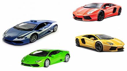 Машина коллекционная Bburago Lamborghini Aventador LP 700-4, 1:18, металлическая 