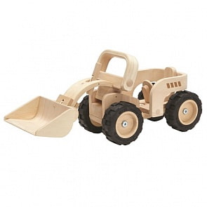 Игрушечная машинка - Бульдозер (Plan Toys, 6123)