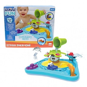 Игрушка для ванны Kidz Delight - Островок приключений (1Toy, Т10503)