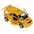 Машина инерционная металлическая - Renault Kangoo, такси, 12 см, открываются двери  - миниатюра №4