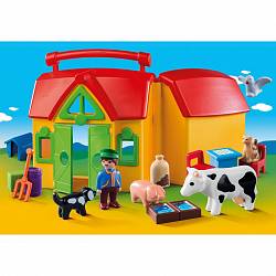 Игровой набор Ферма из серии Возьми с собой (Playmobil, 6962pm) - миниатюра