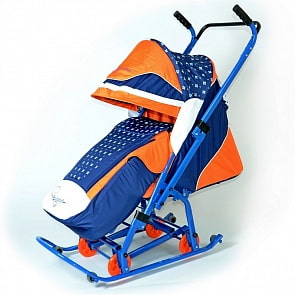 Санки-коляска Скользяшки - Мозаика (RT, 6160RT)