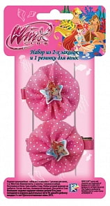 Набор заколок для волос 2 штуки Winx Club (Росмэн, 21509ros)