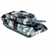 Танк металлический T-90, свет и звук, башня вращается, инерционный, 13 см ) - миниатюра №3