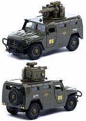 Машина "ГАЗ Тигр" - Вооружённые силы, свет, звук (Технопарк, CT12-392-G1sim) - миниатюра