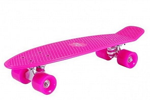 Скейтборд Skatebaord Retro, pink (Hudora, 12135)