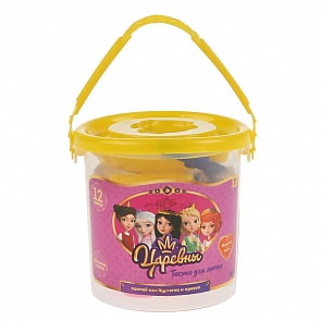 Набор тесто для лепки - Царевны (MultiArt, 9012-TSR)