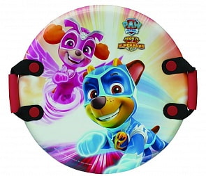 Круглая ледянка с плотными ручками - Щенячий патруль, 54 см (1Toy, Т16372)