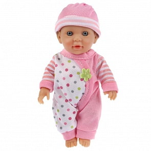 Пупс с 6 аксессуарами, 14 см (Карапуз, 2805-15-RU)
