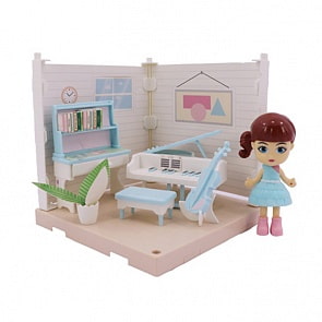 Игровой набор - Милый уголок - Музыкальная комната (Funky Toys, FT3104)
