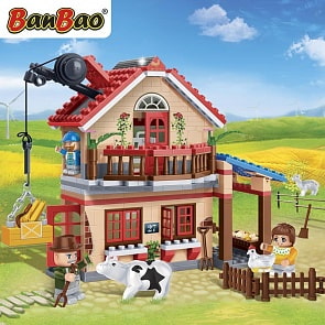 Конструктор - Фермерский домик, 315 деталей (Banbao, 8581)
