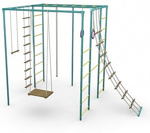 Детский спортивный комплекс СпортОкей Мини с лестницей трапом (СпортОкей, СГ000000871)