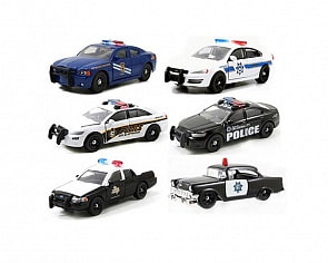Модель автомобиля Here Patrol, 1:64 (Jada, 14016-W6) Модель автомобиля Here Patrol, 1:64 (Jada, 14016-W6)