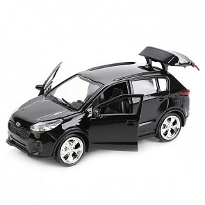 Металлическая инерционная машина - Kia Sportage, 12 см (Технопарк, SPORTAGE-MIXsim)