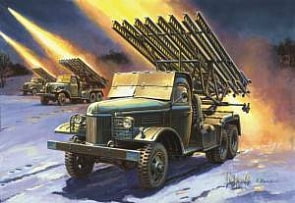 Модель для склеивания - БМ-13 Катюша (Звезда, 3521з)