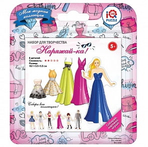 3D пазл - Наряжай-ка - Полина (IQ 3D Puzzle, 17022)