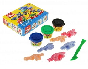 Малый набор для лепки Artberry - Планета Динозавров /Dino Land с пластилином на растительной основе (Erich Krause, 30369)