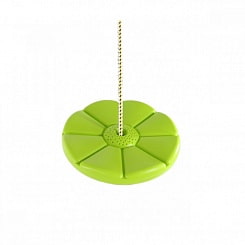 Пластиковые качели-диск Kampfer - Лиана, зеленого цвета, S04-112