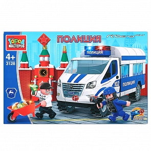 Конструктор Газель: ограбление в Кремле, 211 деталей (Город мастеров, 3128-KK)