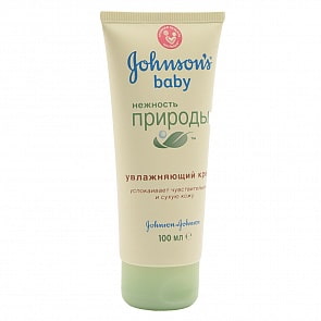 Увлажняющий крем - Нежность Природы, 100 мл (Johnson's baby, 65-3-5379301)